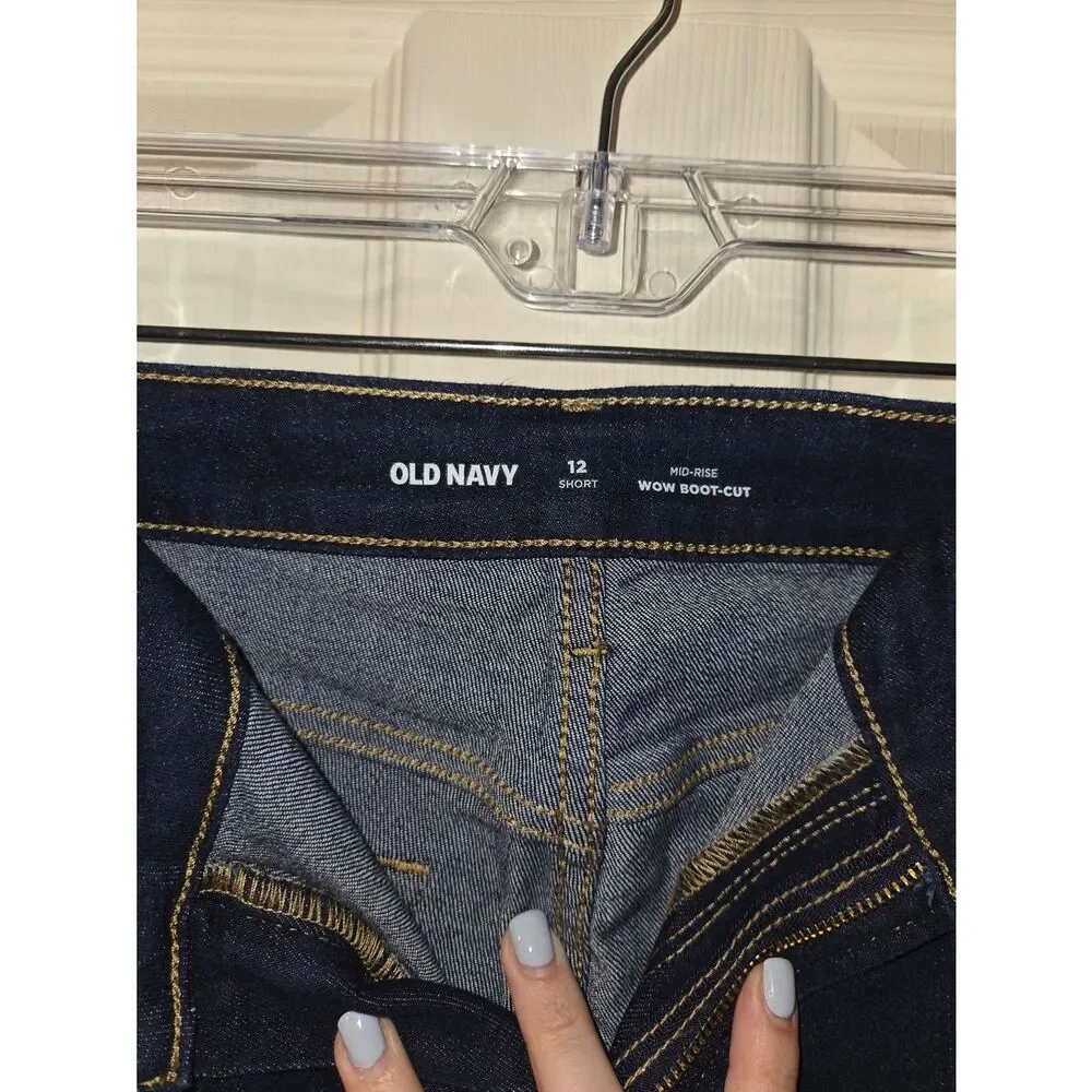 Old Navy Wow Boot-Cut Women's Dark Navy Jeans